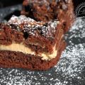 Brownie de Chocolate y Crema de Queso