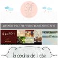JURADO EVENTO PHOTO BLOG... ABRIL 2013