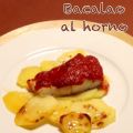 BACALAO AL HORNO