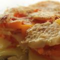 Milhojas gratinado de patata y calabaza