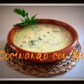 Gambas a la Crema de Ajo