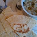 pan lavash.....y baba ganoush para dipear!