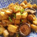 Guiso de tofu y shiitake