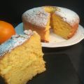 CHIFFÓN CAKE A LA NARANJA (Pastel de gasa)