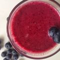 Batido de arándanos y açai