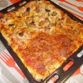 PIZZA VARIADA CON MASA EN PANIFICADORA