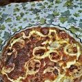 QUICHE DE SALMÓN AHUMADO Y GAMBAS