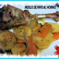 MUSLOS DE PAVO AL HORNO