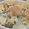Huevos con Bechamel y Brócoli Gratinados