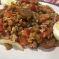 Ensalada de lentejas