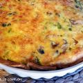 QUICHE DE VERDURAS Y BACON