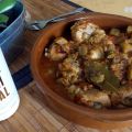 Cazuela de pollo con berenjena