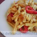 CASARECCE CON PIMIENTOS Y PIÑA