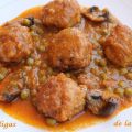 Albóndigas de la huerta sin huevo