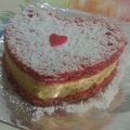 Tarta mousse de caramelo para San Valentín
