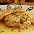 PECHUGA DE POLLO CON SALSA DE YOGUR