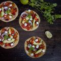 Reto Fingerfood, pizzetas mexicanas veganas