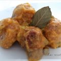 Albóndigas salsa