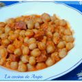 GARBANZOS PICANTES CON CHORIZO