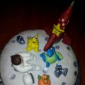 Tarta viaje a la luna