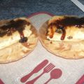 Puding de canela y pasas