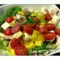 ENSALADA DE MANGO CON SALSA DE SOJA Y MIEL