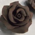 ROSAS de chocolate con BOMBÓN - Chocolate rose.