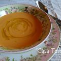 CREMA DE CALABAZA Y GARBANZOS