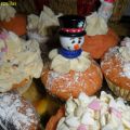 CUPCAKES NAVIDEÑOS DE TURRÓN JIJONA.