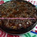 Bizcocho de plátano caramelizado