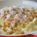 Pasta a la salsa blanca sin lactosa! NY!!!