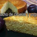 Bizcocho de ciruelas y yogur