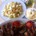 Espalda de cabrito al horno con patatas al[...]