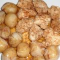 SOLOMILLO DE POLLO EN ADOBO CON PAPAS ARRUGADAS