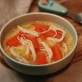 BLW: Caldo de pollo y verduras en 30 minutos