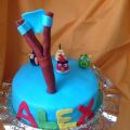 Tarta Angry Birds