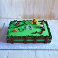 Tarta establo con caballito!!