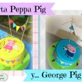 Tartas de Peppa y George Pig (unas tartas de[...]