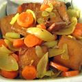 Tofu ahumado en escabeche