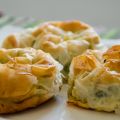 SPANAKOTIROPITA (HOJALDRE DE ESPINACAS Y QUESO)