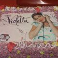 Tarta Violetta-Disney Channel
