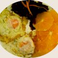 Huevos Fritos con Naranja y Jamón Ibérico