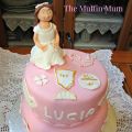 Tarta Comunión Lucía