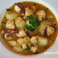 Patatas con pulpo