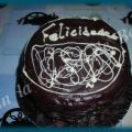 Tarta de chocolate y trufa