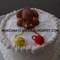 TARTA GATITO JUGUETON