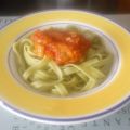 TAGLIATELLE VERDE CON PISTO