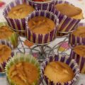 Muffin rellenos de manzana a la canela