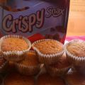 Bizcocho y mini -magdalenas con chocolates milka