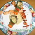 CUSCÚS DE CUATRO BROCHETAS